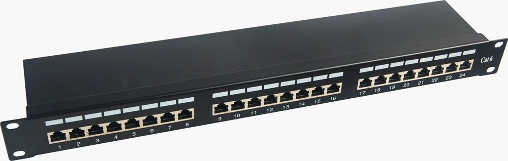 MicroConnect 19" FTP. 6 patch panel