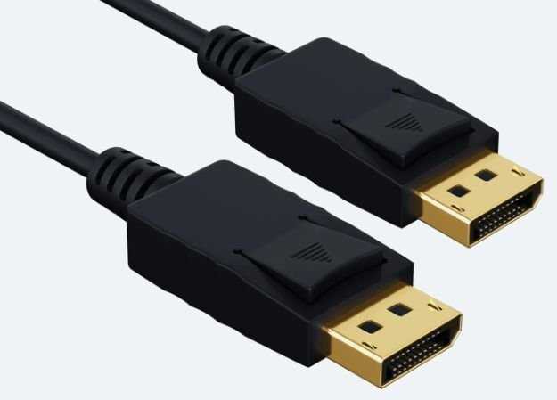 MicroConnect 4K DisplayPort 1.4 LSZH kabelis 3 m