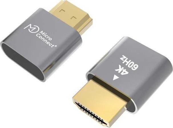 MicroConnect HDMI emuliatoriai, 4K 60Hz poros
