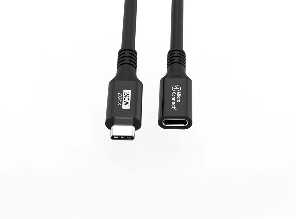 MicroConnect Aukščiausios kokybės USB-C laido ilgintuvas