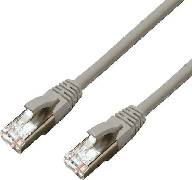 MicroConnect CAT6A S/FTP 0,25m Pilkas LSZH