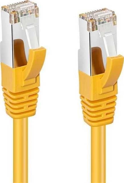 MicroConnect CAT6A S/FTP 3m Geltona LSZH
