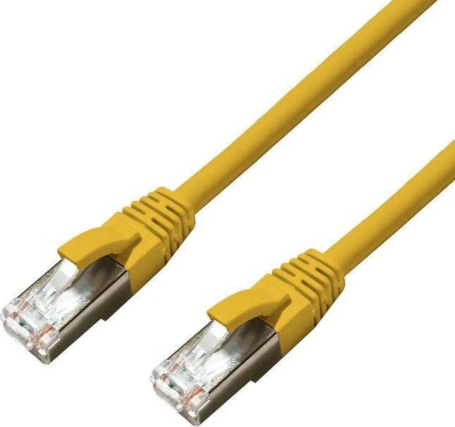 MicroConnect CAT6A S/FTP 5m Geltona LSZH