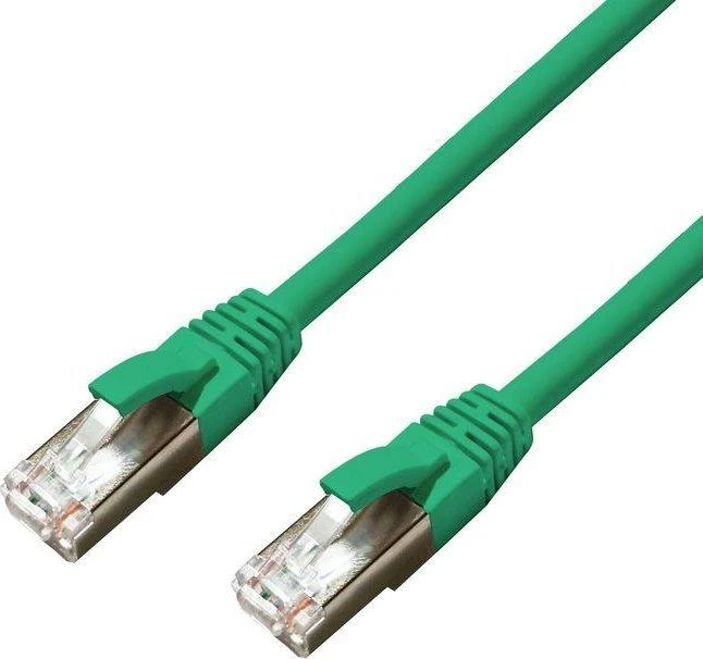 MicroConnect CAT6A S/FTP 7.5m Žalias LSZH
