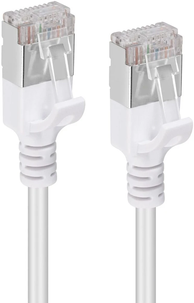 MicroConnect CAT6A U-FTP Slim, LSZH, 0.15m
