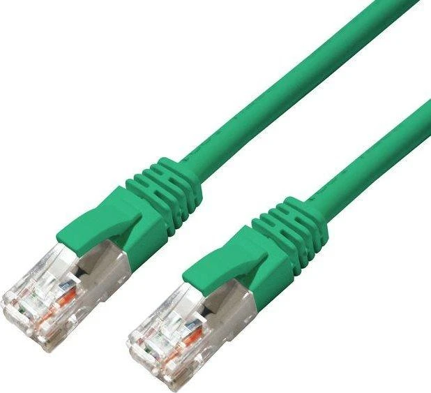 MicroConnect CAT6A UTP 0.5m Žalias LSZH