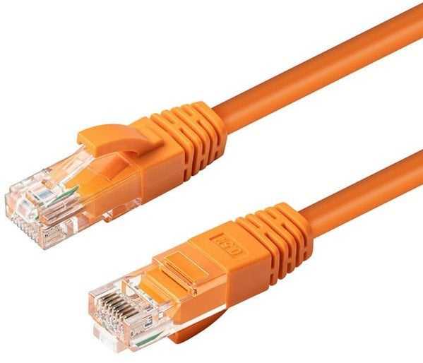 MicroConnect CAT6A UTP 30m Oranžinis LSZH