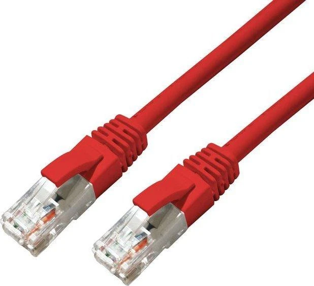 MicroConnect CAT6A UTP 3m Raudona LSZH