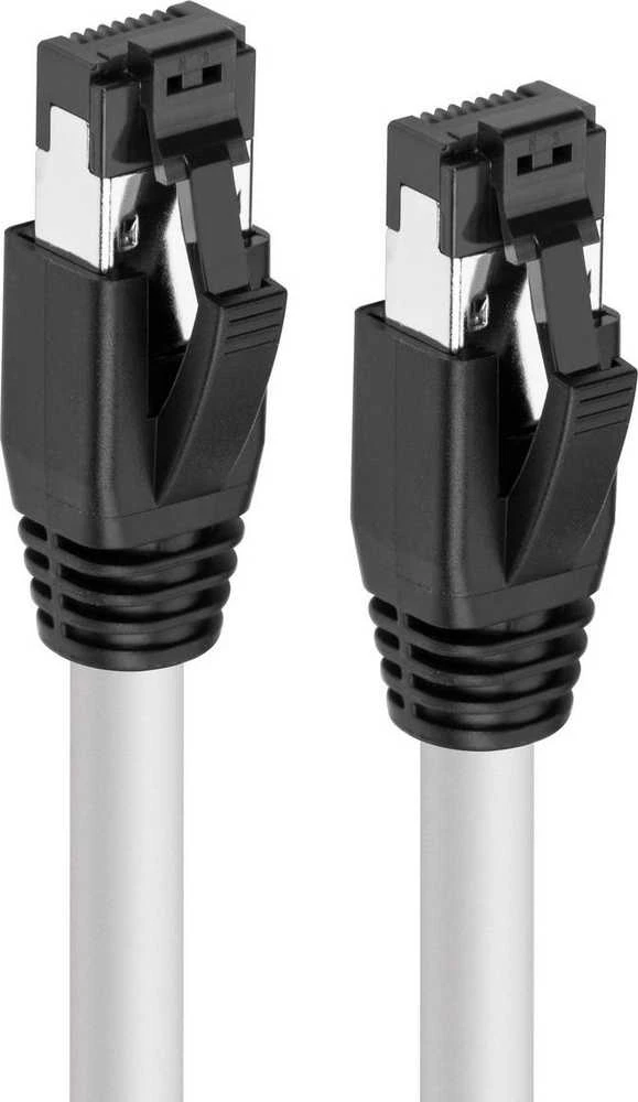 MicroConnect CAT8.1 S/FTP 5m Baltas LSZH