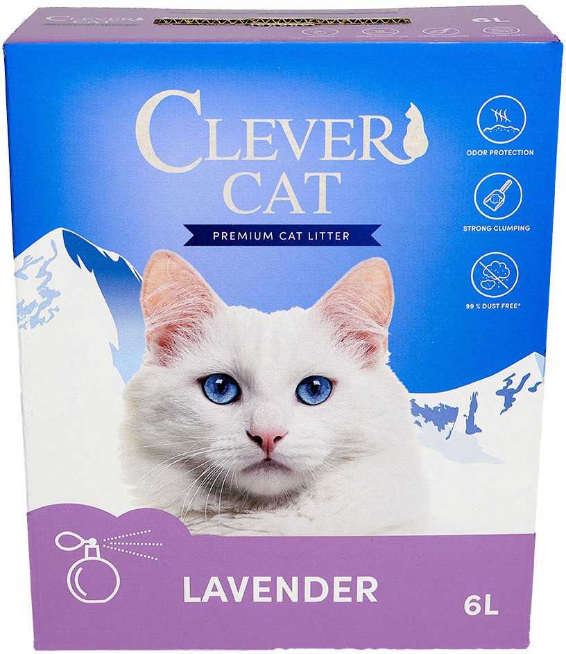 Kraikas dla kota MicroConnect Clever Cat Lawenda 6 L