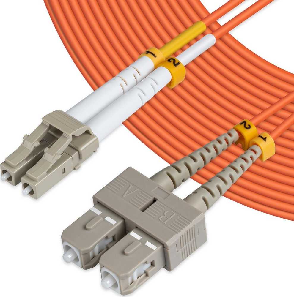 MicroConnect Microconnect FIB422001-2 kabelis InfiniBand / šviesolaidinis 1 m LC SC Oranžinė