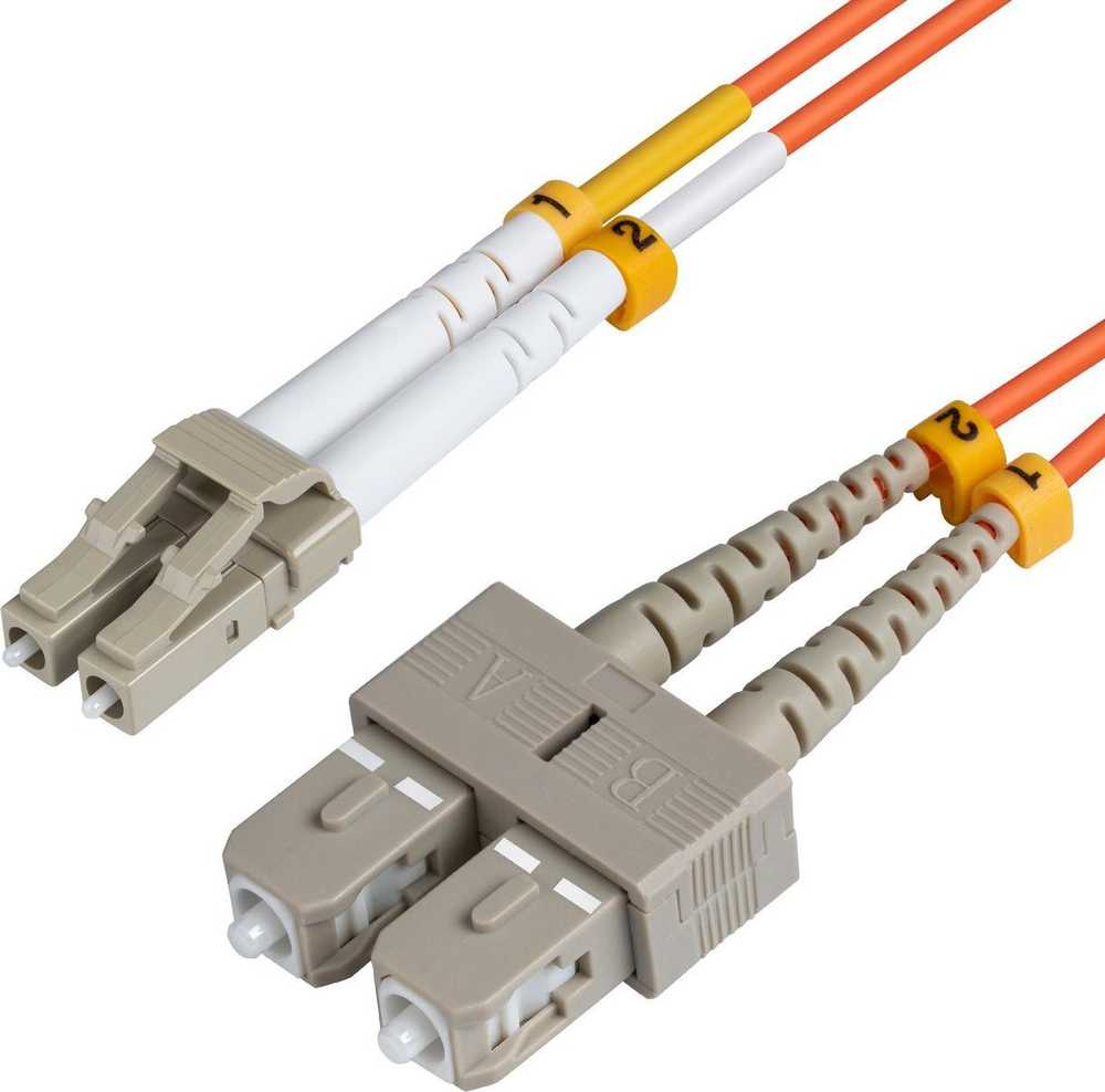 MicroConnect Microconnect FIB422001-2 kabelis InfiniBand / šviesolaidinis 1 m LC SC Oranžinė