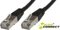 MicroConnect Kabelis CAT 5E FTP 5m PVC Juodas (B-FTP505S)
