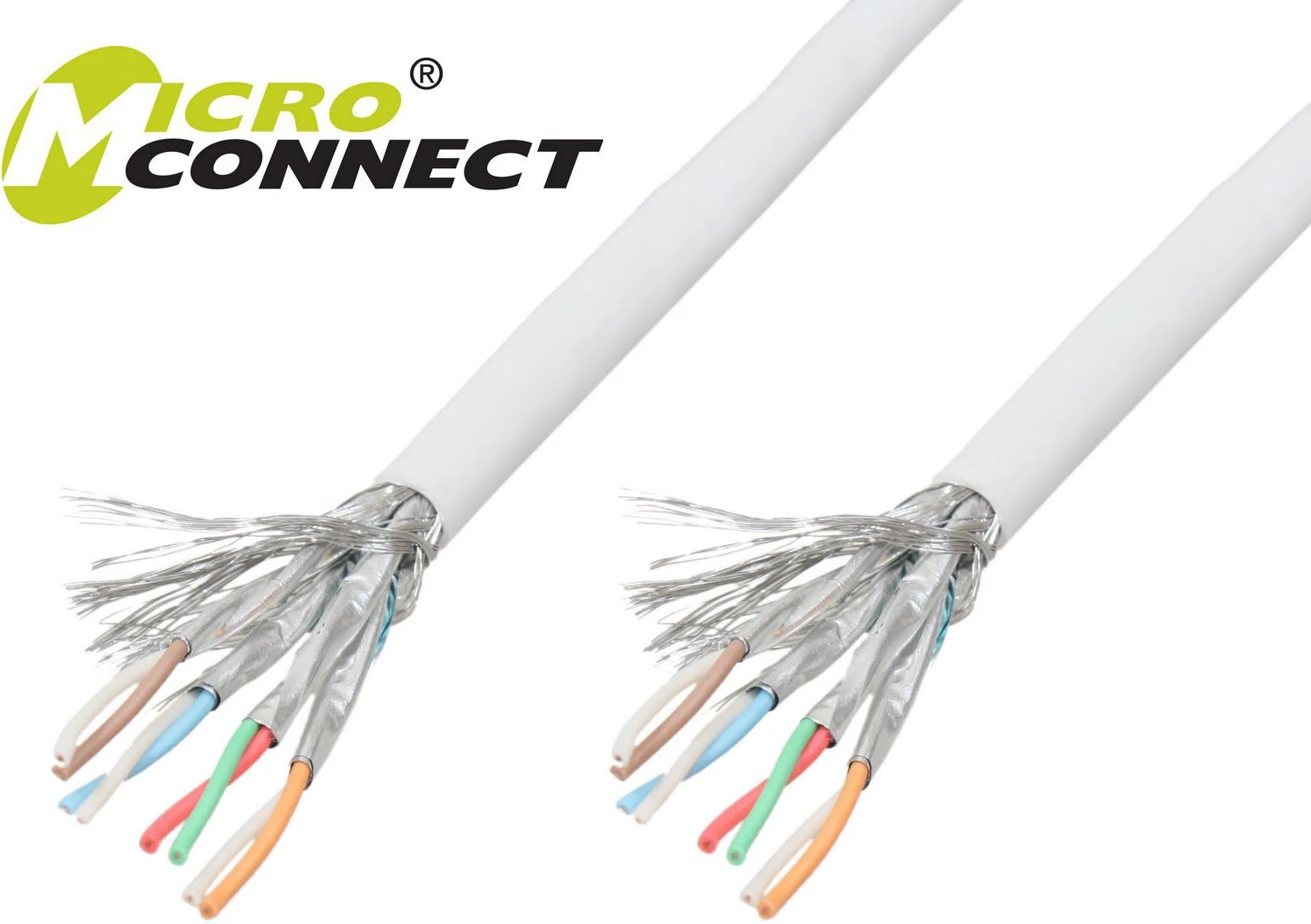 „MicroConnect“ montavimo kabelis SFTP, CAT6, LSZH, 305m (KAB013-305)