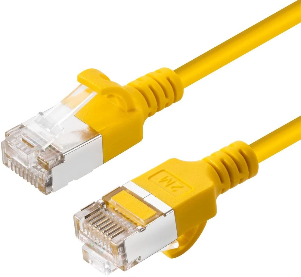 MicroConnect kabelis sieciowy Geltonas 0,15 m Cat6a U/FTP (STP)