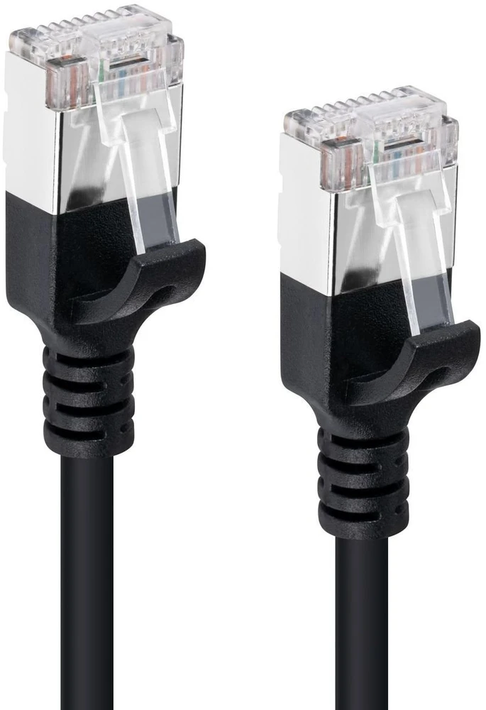 MicroConnect kabelis sieciowy juoda 0,15 m Cat6a U/FTP (STP)