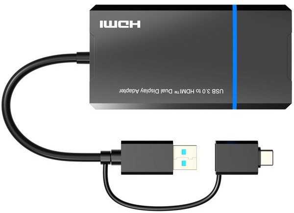 Adapteris AV MicroConnect Microconnect MC-USB3.1CHDMIX2-2IN1 bez kategorii
