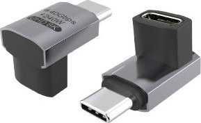 Adapteris USB MicroConnect MC-USB4AF USB-C - USB-C Sidabrinė (MC-USB4AF)