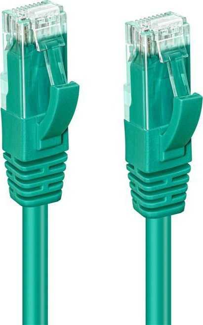 Microconnect MC-UTP6A0015G tinklo kabelis žalias 0,15 m Cat6a U/UTP (UTP)