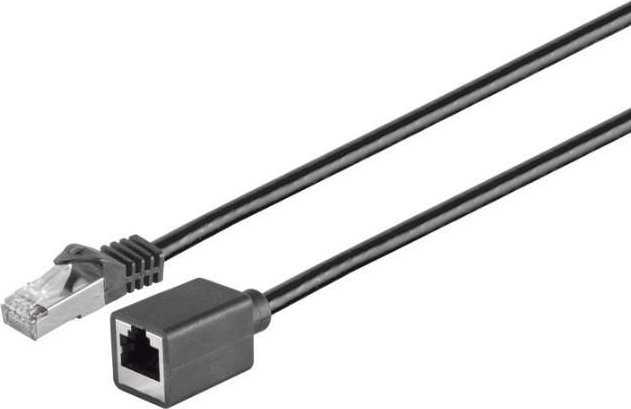„MicroConnect Microconnect STP602SEXT“ kabelis, jungiamasis, Juodas, 2 m, Cat6 F/UTP (FTP)