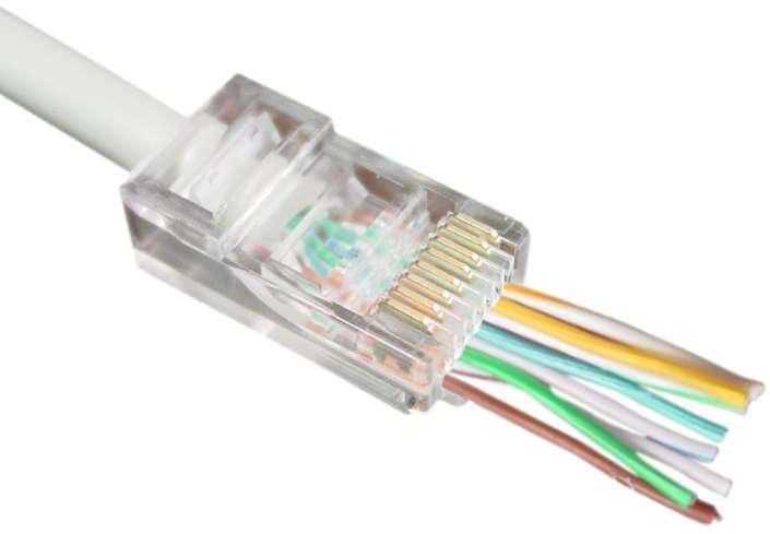 „MicroConnect“ modulinis RJ45 Cat6 UTP, paprastas