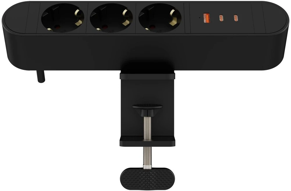 Maitinimo juosta MicroConnect Multi Desktop Power Socket 3, 3 lizdai, skirta biurui