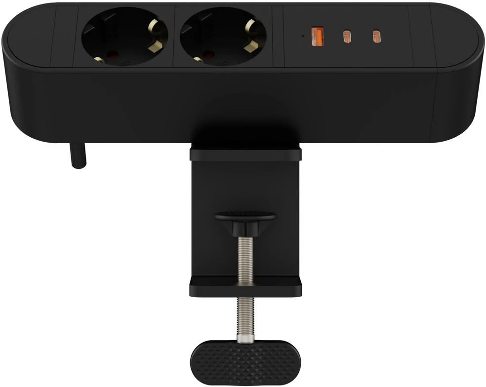 Listwa zasilająca MicroConnect Multi Desktop 2 gniazda 1.8 m 67 W (MC-MDPS-EU2-67W)