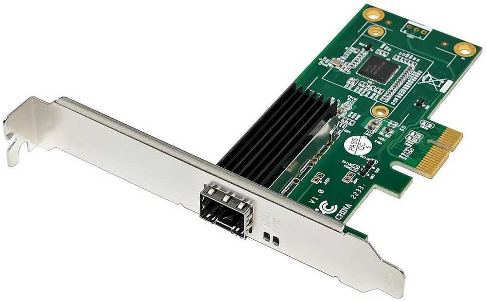 Karta jungiama į tinklą MicroConnect Network Card PCIe x1 I210-F1