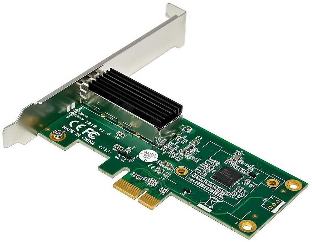 Karta jungiama į tinklą MicroConnect Network Card PCIe x1 I210-F1