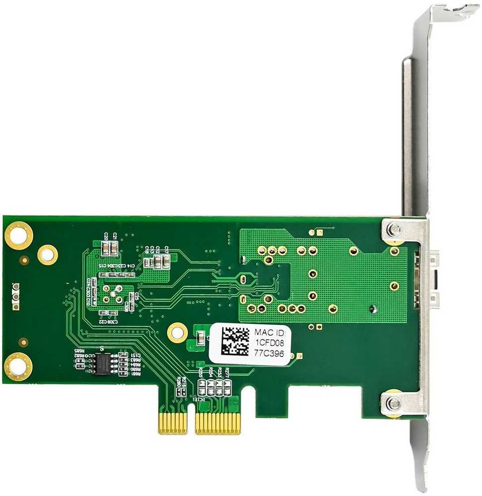 Karta jungiama į tinklą MicroConnect Network Card PCIe x1 I210-F1