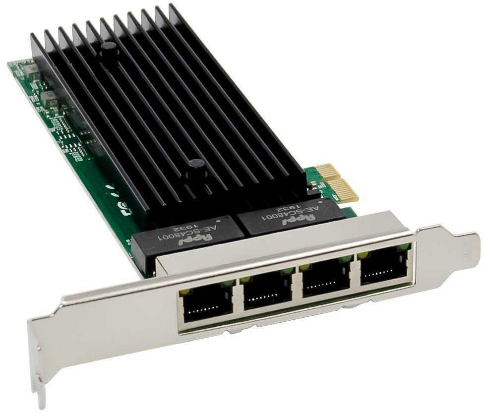 MicroConnect Network Card PCIe x1 Intel