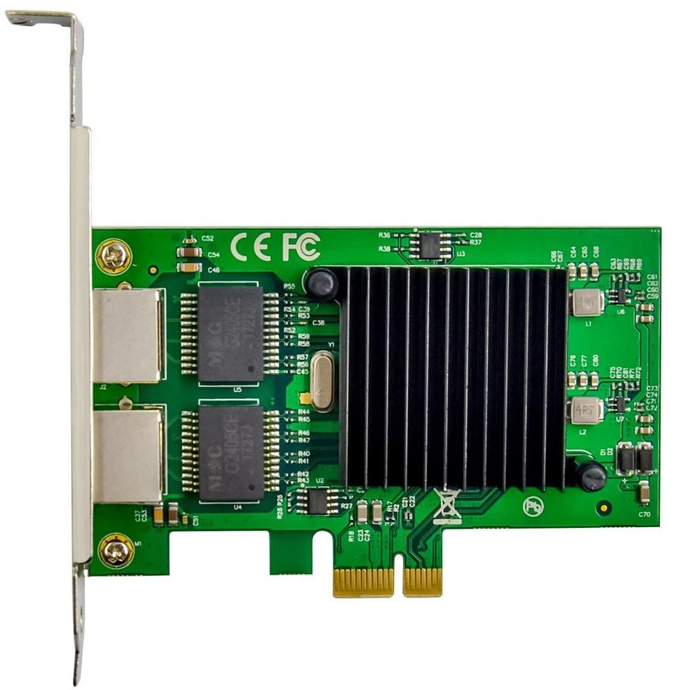Karta jungiama į tinklą MicroConnect Network Card PCIe x1 Intel