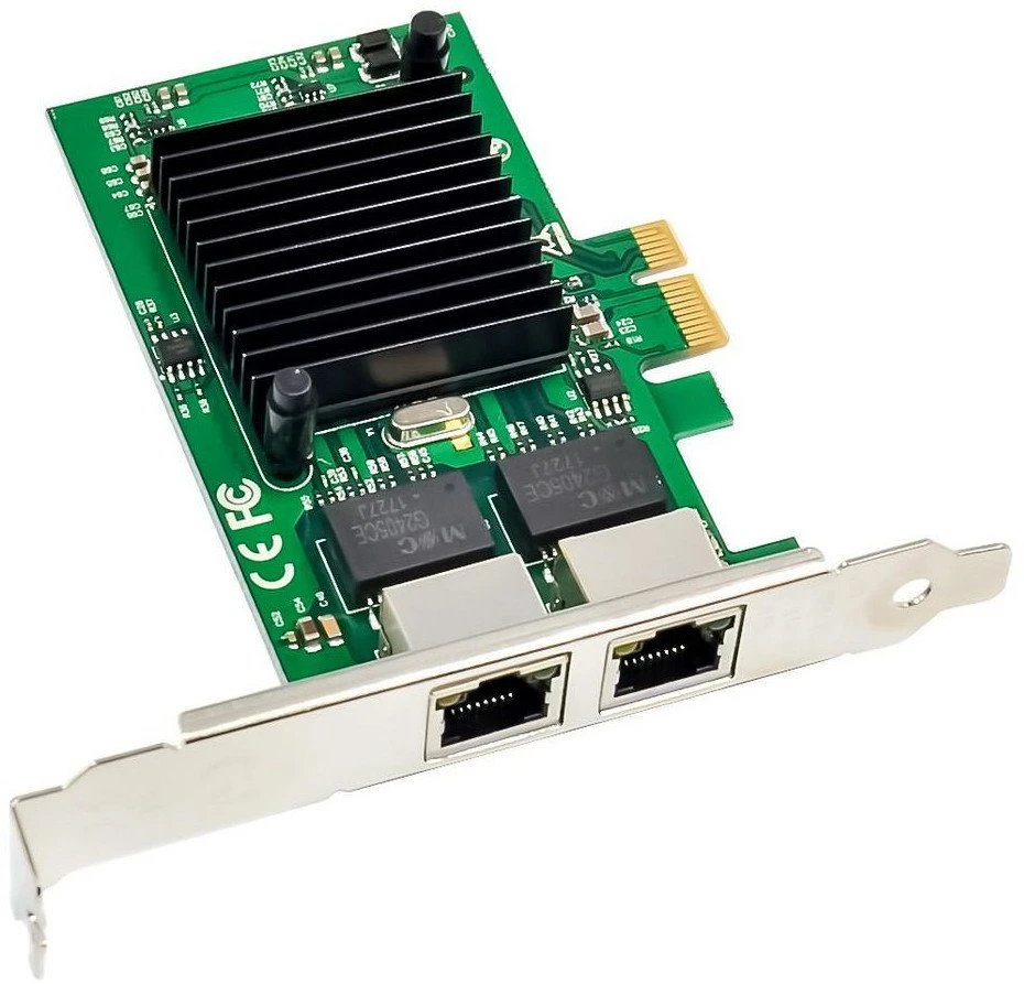 Karta jungiama į tinklą MicroConnect Network Card PCIe x1 Intel