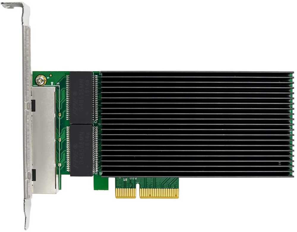 Karta jungiama į tinklą MicroConnect Network Card PCIe x4 I226-T4