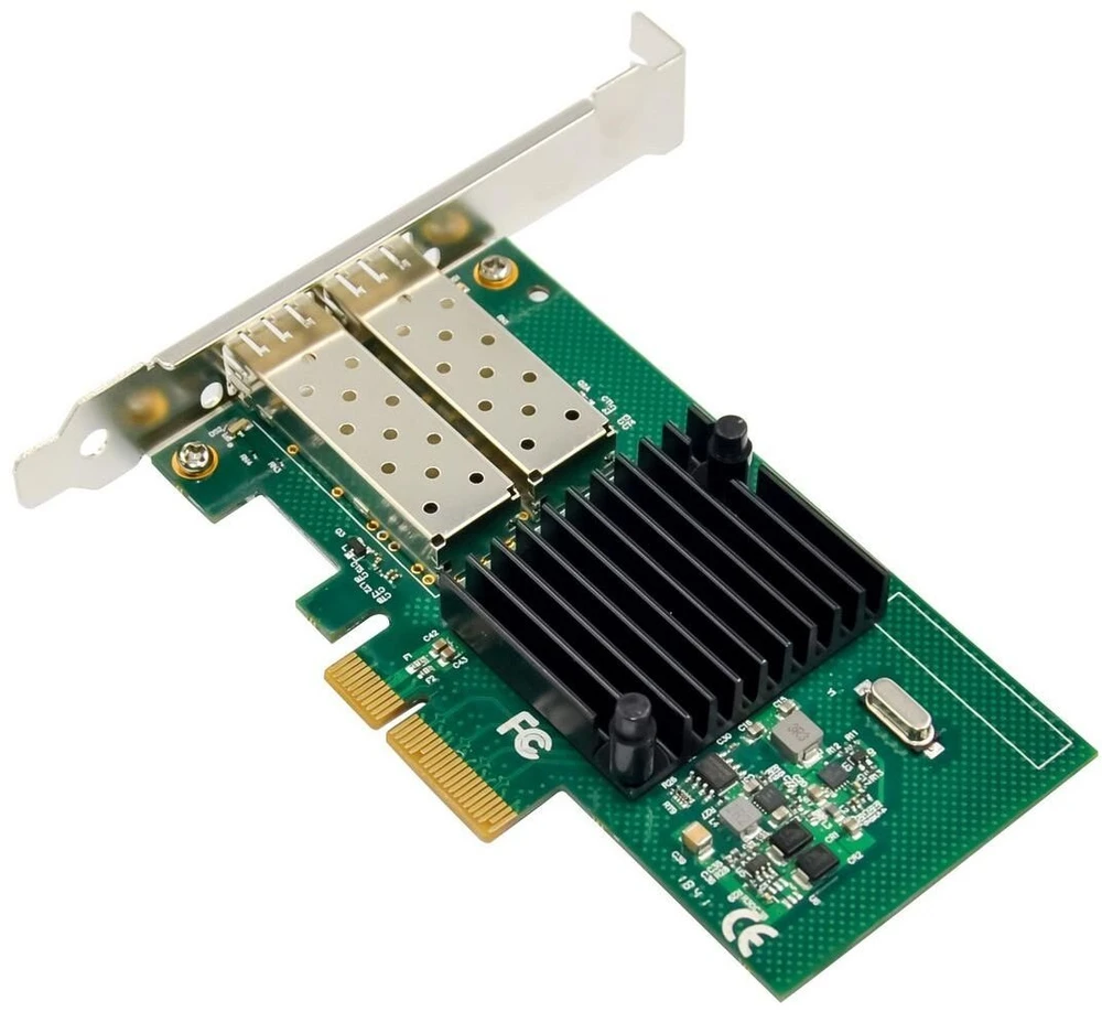 Karta jungiama į tinklą MicroConnect Network Card PCIe x4 I350-F2
