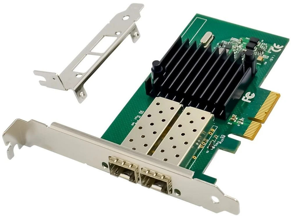 Karta jungiama į tinklą MicroConnect Network Card PCIe x4 I350-F2