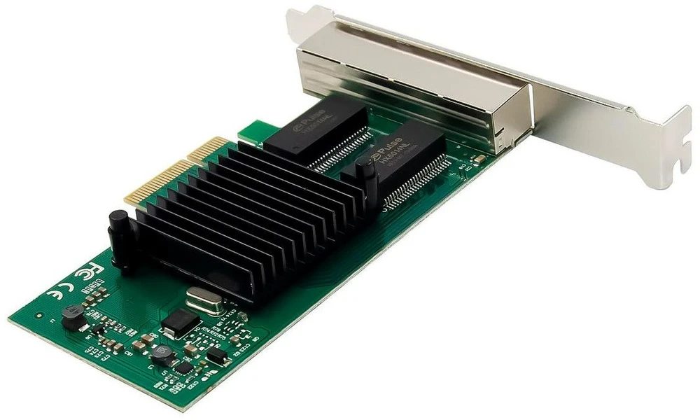 Karta jungiama į tinklą MicroConnect Network Card PCIe x4 I350-T4