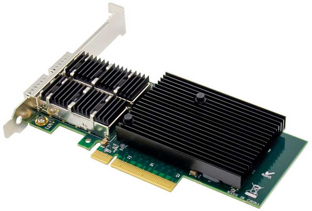 Korta jungiama į tinklą – „MicroConnect“ tinklo plokštė PCIe x8