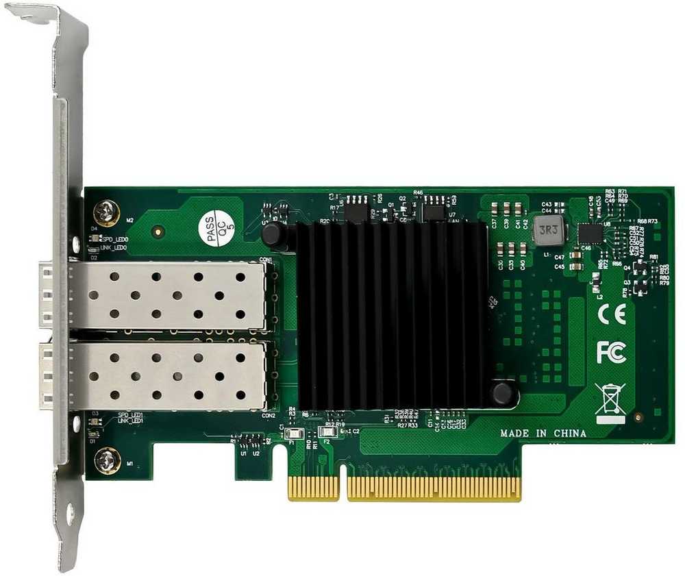 Karta jungiama į tinklą MicroConnect Network Card PCIe x8 X520-DA2