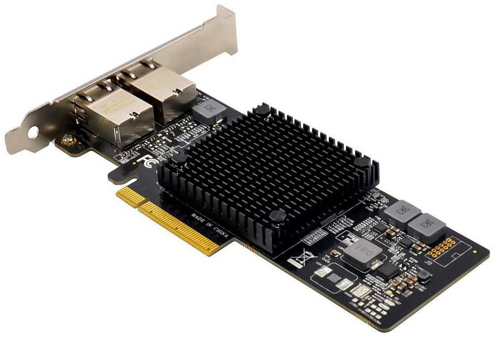 Karta jungiama į tinklą MicroConnect Network Card PCIe x8 X550-T2