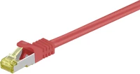 MicroConnect Patchcord CAT 7, S/FTP, raudona, 15m (SFTP715R)