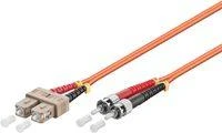 MicroConnect Patchcord światlowodowy ST/PC – SC/PC, 62.5/125, OM1, 2m (FIB120002)