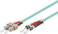 „MicroConnect“ šviesolaidinis laidas ST / UPC-SC / UPC, 50/125, OM3, 2 m (FIB122002)