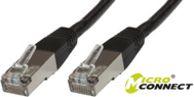 MicroConnect Patrikas STP, CAT6, LSSH, 10m, Juoda (STP610S)