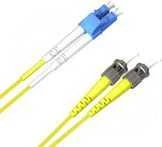 „MicroConnect“ šviesolaidinis laidas, LC / UPC-ST / UPC, 9/125 SM OS2, 3 m (FIB411003)