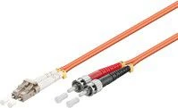 „MicroConnect“ šviesolaidinis jungiamasis laidas, LC/UPC-ST/UPC, 62,5/125, 0,5 m (FIB4100005)