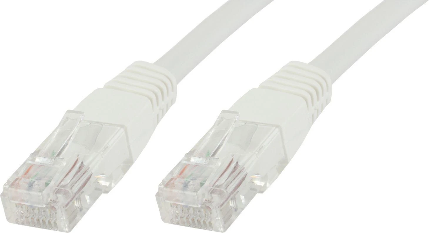 „MicroConnect Patchcord U/UTP CAT6“ 0,25 m Baltas PCV (B-UTP60025W)