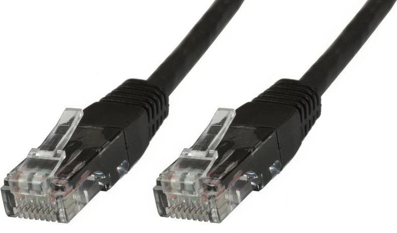 MicroConnect Patchcord U/UTP CAT6 0,25m Juoda PCV (B-UTP60025S)