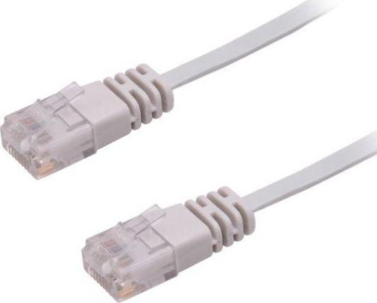 MicroConnect U / UTP CAT6 1m plokščia pilka (V-UTP601-FLAT)