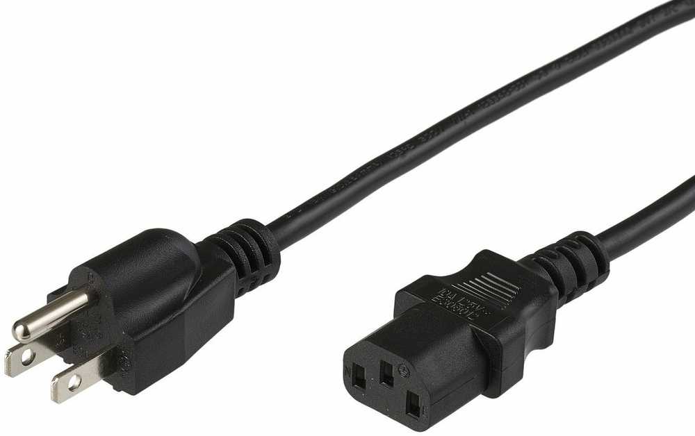 Kabelis zasilający MicroConnect Microconnect PE110401 kabelis zasilające Juodas 1 m C13 panel Wtyczka zasilająca typu B